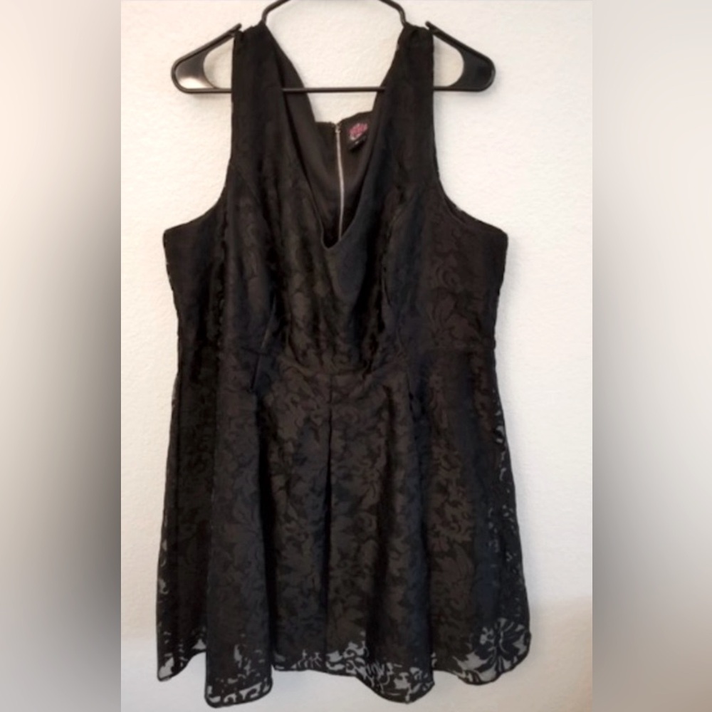 Torrid Rebel Wilson Black Dress